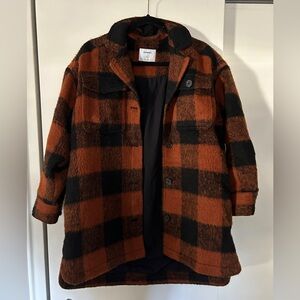 Old Navy oversized brushed jacket Size Small